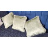 Luxury Mint Green Deluxe Faux Fur Cushion Cover - Handmade - Sofa Pillow Case