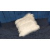 Luxury Cream Shaggy Deluxe Faux Fur Cushion Cover - Handmade - Sofa Pillow Case