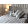Luxury Sodes Lynx Grey & White Deluxe Faux Fur Cushion Cover - Handmade - Sofa Pillow Case