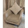 Luxury Cream Fleck Deluxe Faux Fur Cushion Cover - Handmade - Sofa Pillow Case