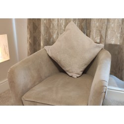 Luxury Cream Fleck Deluxe Faux Fur Cushion Cover - Handmade - Sofa Pillow Case