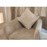 Luxury Cream Fleck Deluxe Faux Fur Cushion Cover - Handmade - Sofa Pillow Case