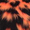 Tango,Black Multicoloured Faux Fur Fabric - AC 356 / YF54