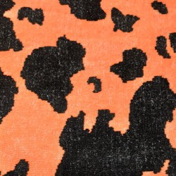 Tango,Black Multicoloured Faux Fur Fabric - AC 356 / YF54
