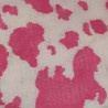 White, Cerise Multicoloured Faux Fur Fabric - AC 356 / YF54