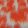 Tango,White Multicoloured Faux Fur Fabric - AC 356 / YF54