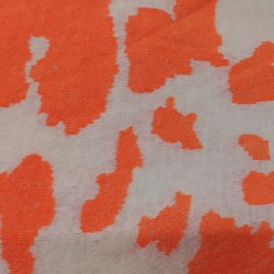 Tango,White Multicoloured Faux Fur Fabric - AC 356 / YF54