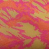 Flavine Tango Cerise Multicoloured Faux Fur Fabric