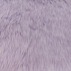 Lilac,White Multicoloured Faux Fur Fabric - AC 356 / YF54