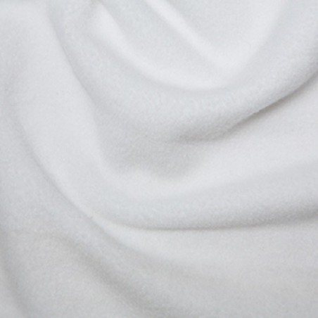 White Premium Anti-Pill Polar Fleece Fabric