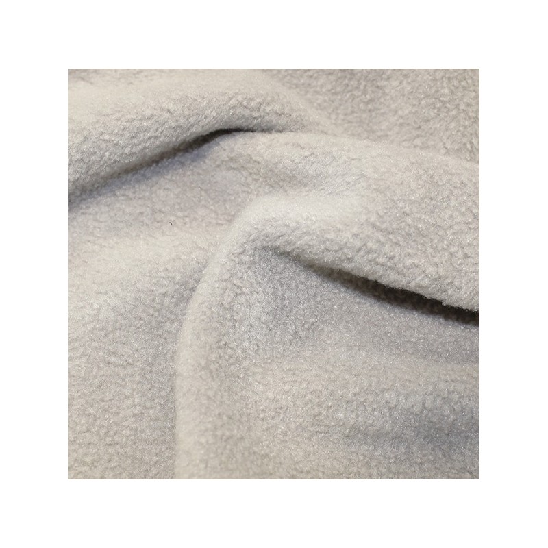 Silver Premium Anti-Pill Polar Fleece Fabric