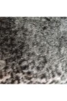 Grey Ocelot Luxury Faux Fur Fabric - AC 435
