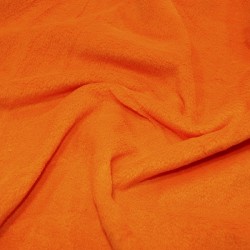 Flo-Orange Premium Anti-Pill Polar Fleece Fabric
