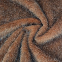 Timber Wolf Luxury Faux Fur Fabric - AC 435