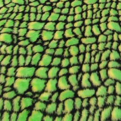 Dinosaur Jacquard Fur Fabric - R2 Quality
