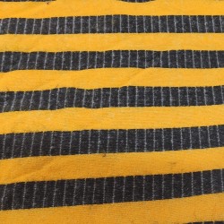 Bumble Bee Jacquard Fur Fabric - R2 Quality