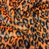 Tango Leopard Jacquard Fur Fabric - R2 Quality