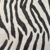 Zebra Jacquard Fur Fabric - R2 Quality