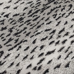 Snow Cheetah Jacquard Fur Fabric - R2 Quality