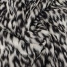 Snow Leopard Jacquard Fur Fabric - R2 Quality