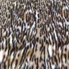 Ocelot Jacquard Fur Fabric - R2 Quality