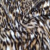 Ocelot Jacquard Fur Fabric - R2 Quality