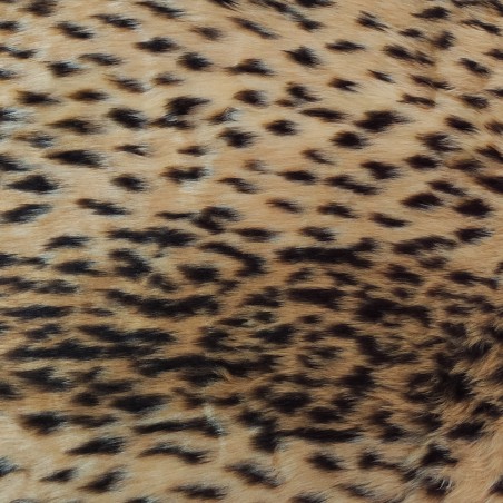 Cheetah Jacquard Fur Fabric - R2 Quality
