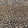 Baby Leopard Jacquard Fur Fabric - R2 Quality