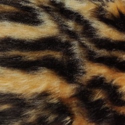 Jaguar Jacquard Fur Fabric - R2 Quality
