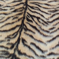 Tiger Jacquard Fur Fabric - R2 Quality