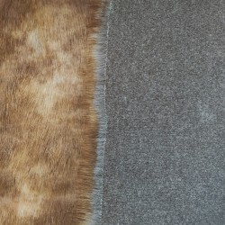 Super Deluxe Luxury Faux Fur Fabric Material - Vixen Fox