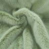 Super Deluxe Luxury Faux Fur Fabric Material - Pistachio / Light Green