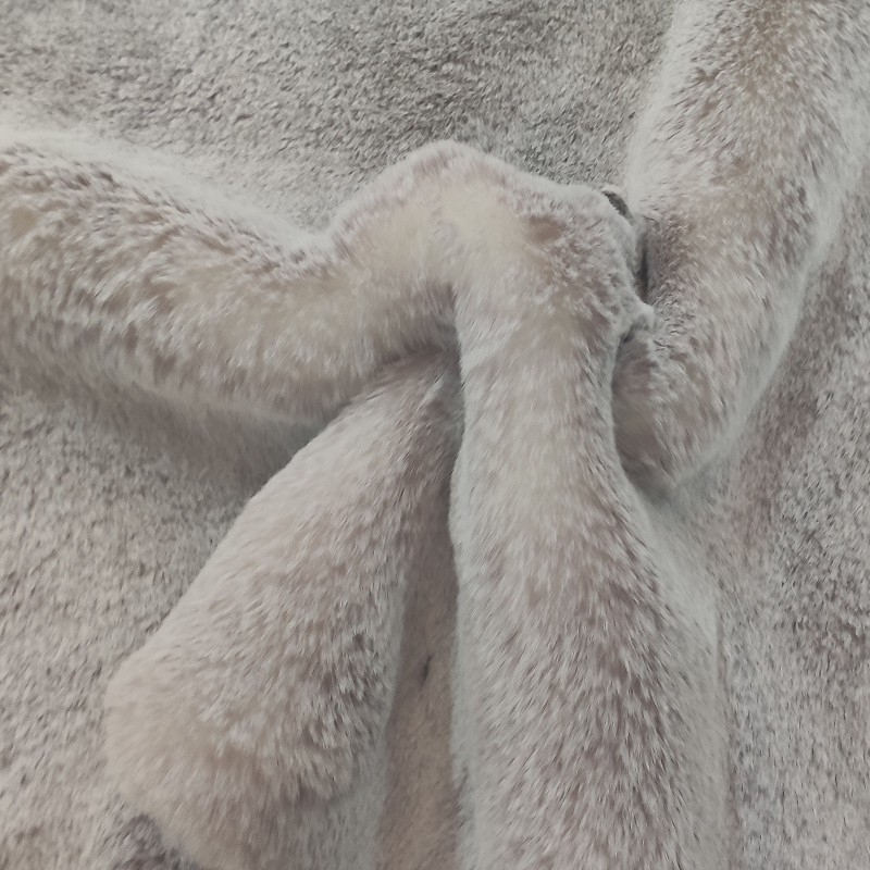 Super Deluxe Luxury Faux Fur Fabric Material - Silver Frost - SAL-3091