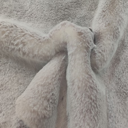 Super Deluxe Luxury Faux Fur Fabric Material - Silver Frost - SAL-3091