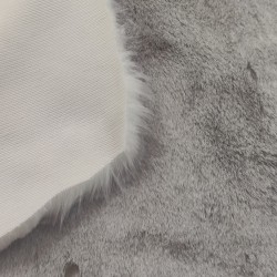 Super Deluxe Luxury Faux Fur Fabric Material - Silver Frost - SAL-3091