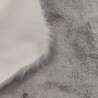 Super Deluxe Luxury Faux Fur Fabric Material - Silver Frost - SAL-3091
