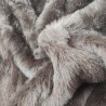 Charcoal Grey Luxury Faux Fur Fabric - AC 435