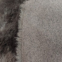 Charcoal Grey Luxury Faux Fur Fabric - AC 435