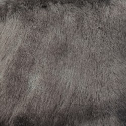 Charcoal Grey Luxury Faux Fur Fabric - AC 435