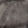 Charcoal Grey Luxury Faux Fur Fabric - AC 435
