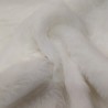 White / Cream Luxury Faux Fur Fabric - AC 435