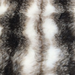 White Italian Wolf Luxury Faux Fur Fabric - AC 435