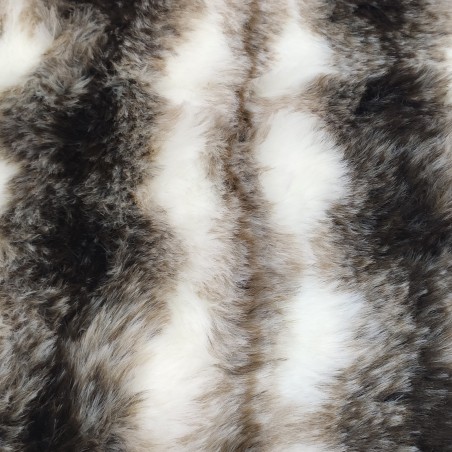 White Italian Wolf Luxury Faux Fur Fabric - AC 435