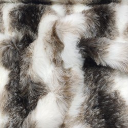 White Italian Wolf Luxury Faux Fur Fabric - AC 435