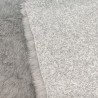 Ash Light Grey Luxury Faux Fur Fabric - AC 435