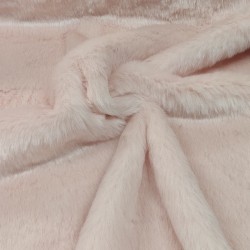 Baby Pink Luxury Faux Fur Fabric - AC 435