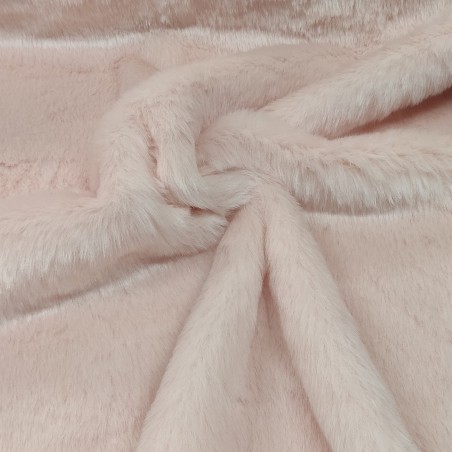 Baby Pink Luxury Faux Fur Fabric - AC 435