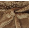 Antelope Tan Luxury Faux Fur Fabric - AC 435