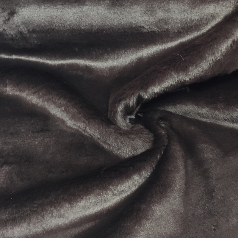 Bruno Brown Luxury Faux Fur Fabric - AC 435