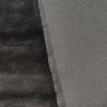 Black Luxury Faux Fur Fabric - AC 435
